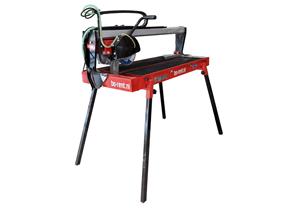 Steenzaagtafel plavuizen 230V staand model met bovengeleider