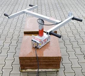 Stenenzuiger 120kg.