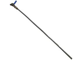 Spuitlans t.b.v. dieselcompressor