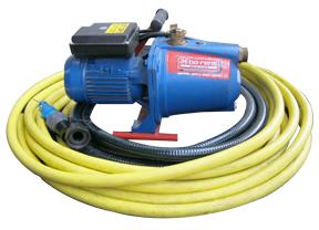 Waterbedpomp 230V incl. 1 slang