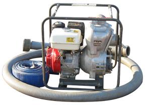 Motorpomp 3" 80m3/uur benzine