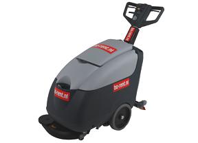 Schrob- en zuigmachine