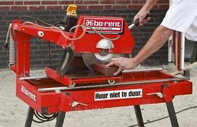 Steenzaagtafel 300/350mm 230V