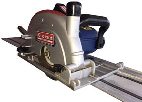 Handdiamant tegelzaagmachine 180mm met geleiderail 230V