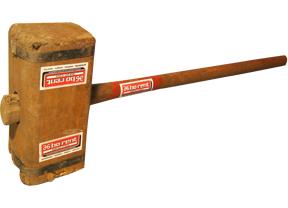 Paalhamer hout/staal