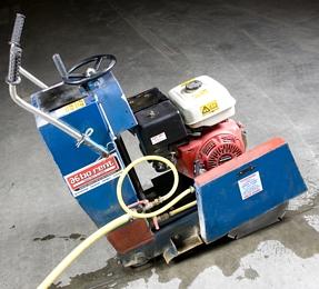 Diamantzaagmach. 165mm 450mm Benzine