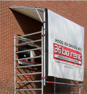 Doorwerkkap t.b.v. steiger