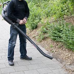 Gazon/bladblazer rugmodel