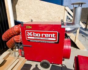 Masterheater 115.000kcal, excl. tank en slangen