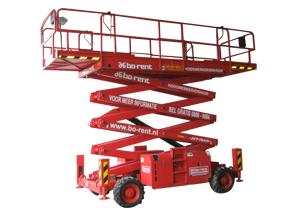 Schaarhoogwerker 15m diesel