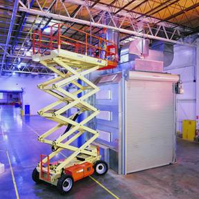 Schaarhoogwerker 14m accu