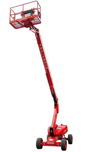 Knikgiekhoogwerker 20m accu