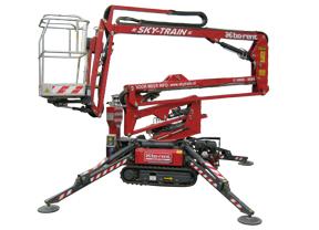 Spinhoogwerker rups 14,7m